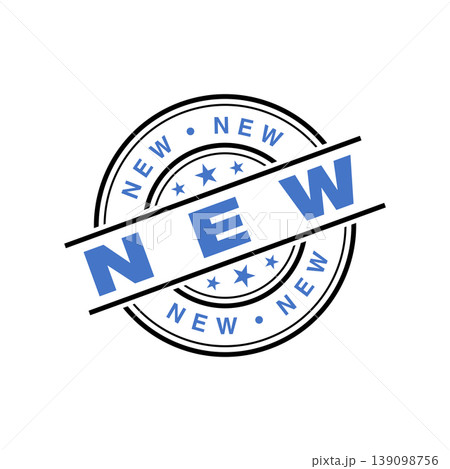 New Letter Rubber Stamp Template Design New Letter Rubber Stamp Template Design 139098756