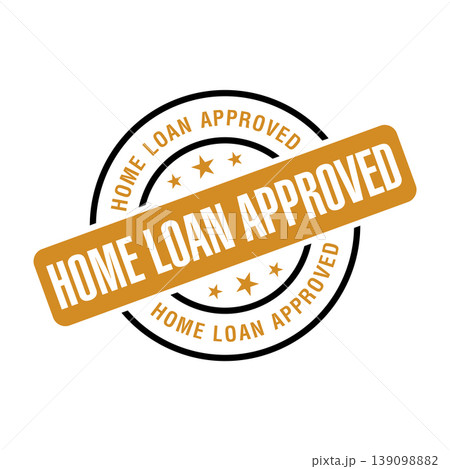 Home Loan Approved Letter Rubber Stamp Template Home Loan Approved Letter Rubber Stamp Template 139098882