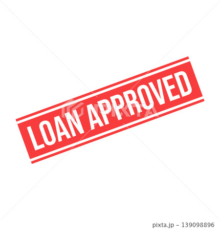 Loan Approved Letter Rubber Stamp Template Loan Approved Letter Rubber Stamp Template 139098896
