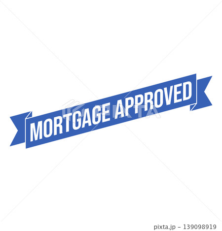 Mortgage Approved Letter Rubber Stamp Template 139098919