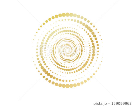 Bright abstract circle composed of halftone dots and smooth gradients. Modern background with dynamic and energetic composition. Bright abstract circle composed of halftone dots and smooth gradients. Modern background with dynamic and energetic composition. 139099962