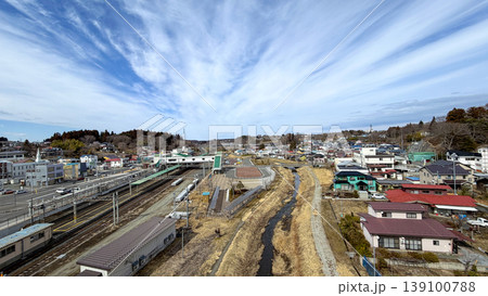 青森県三沢市 三沢駅周辺の風景 青森県三沢市 三沢駅周辺の風景 139100788