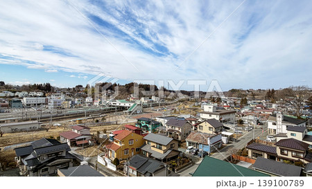 青森県三沢市 三沢駅周辺の風景 青森県三沢市 三沢駅周辺の風景 139100789