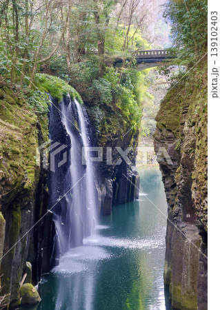 国の天然記念物・高千穂峡(宮崎県・高千穂町) 国の天然記念物・高千穂峡(宮崎県・高千穂町) 139102403