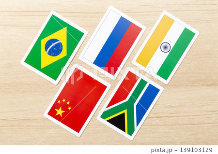 BRICsの国旗カード 139103129