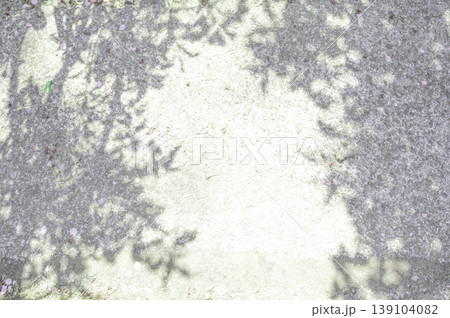 Tree shadow background on the floor Tree shadow background on the floor 139104082