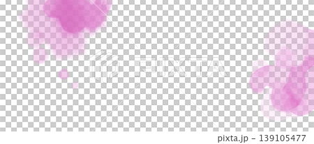 ニュアンスピンクの水彩風ふんわりテクスチャーイラスト 139105477