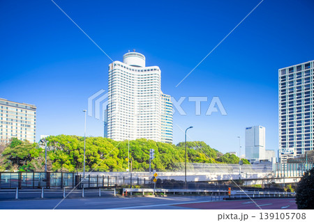 東京・紀伊国坂から望む赤坂 東京・紀伊国坂から望む赤坂 139105708