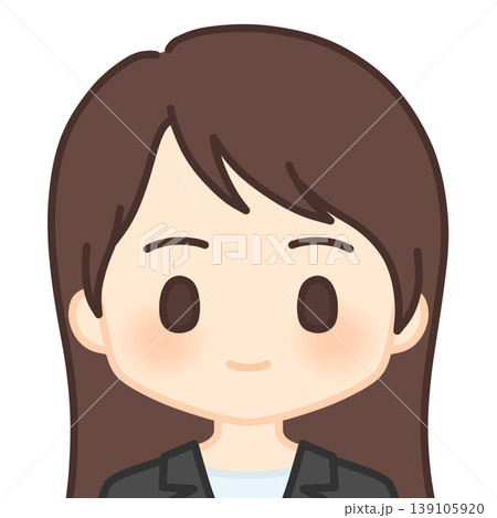 笑顔の女性社員 139105920
