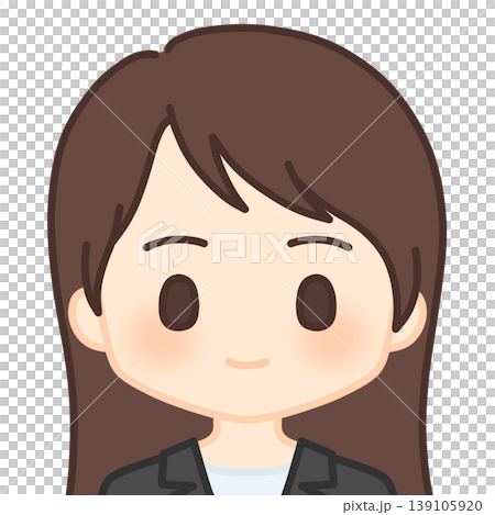 笑顔の女性社員 139105920