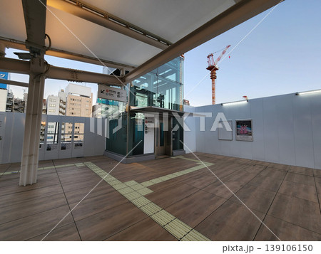 高輪ゲートウェイ　建設中　2022年11月 139106150