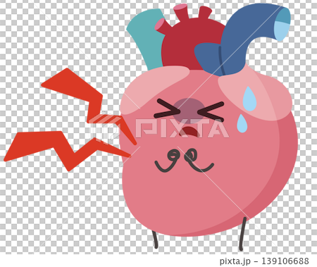 Illustration of "Heart Pain" (with inner ear) Illustration of "Heart Pain" (with inner ear) 139106688