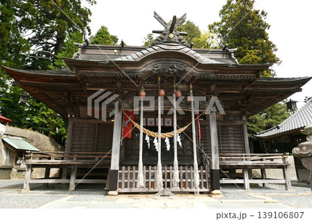 【南相馬市「相馬太田神社」拝殿】 139106807