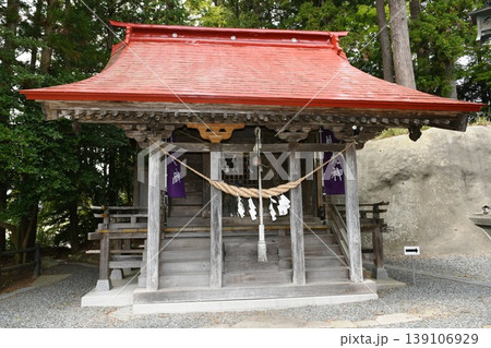 【南相馬市「相馬太田神社」境内社の男山八幡神社】 【南相馬市「相馬太田神社」境内社の男山八幡神社】 139106929