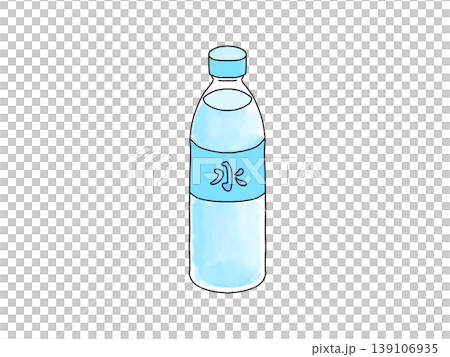 在塑料瓶中的水 139106935