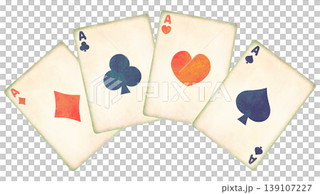 Ace of cards set Ace of cards set 139107227