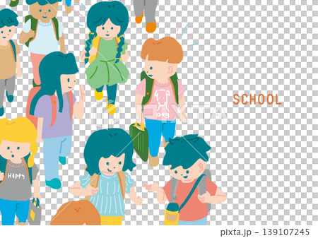 小学生の集団 小学生の集団 139107245