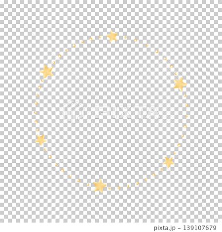 Simple light garlands with gold stars watercolor round wreath frame. Cute pastel yellow stars in cartoon style for cute stickers and Christmas designs. Hand drawn thin template with copy space Simple light garlands with gold stars watercolor round wreath frame. Cute pastel yellow stars in cartoon style for cute stickers and Christmas designs. Hand drawn thin template with copy space 139107679