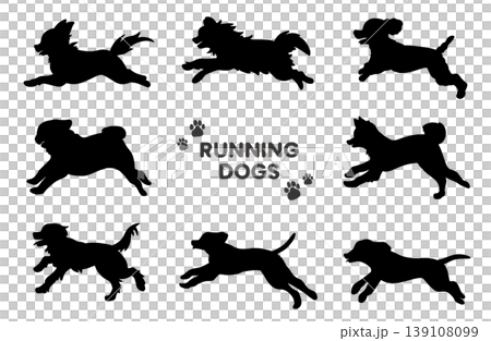 狗狗跑步剪影套裝:吉娃娃/博美犬/玩具貴賓犬/巴哥犬/柴犬/金毛尋回犬 狗狗跑步剪影套裝:吉娃娃/博美犬/玩具貴賓犬/巴哥犬/柴犬/金毛尋回犬 139108099