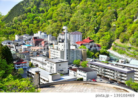 宇奈月温泉周辺を望む(富山県黒部市)【2026.4】 139108469