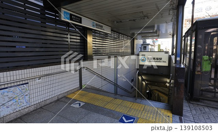 東京メトロ東西線の高田馬場駅3番出入口 139108503
