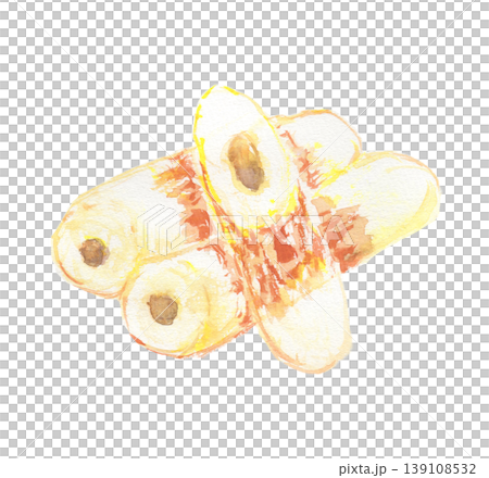 竹輪の水彩イラスト 139108532