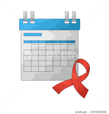 Illustration of World AIDS Day Illustration of World AIDS Day 139109100
