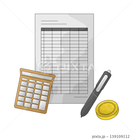 Illustration of Budget Illustration of Budget 139109112