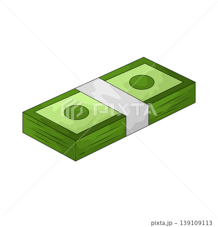 Illustration of Cash Illustration of Cash 139109113