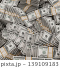 large aount of American banknotes 139109183