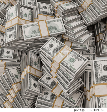large amount of American banknotes large amount of American banknotes 139109185