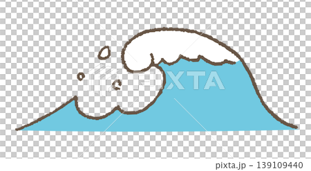 波のイラスト 波のイラスト 139109440