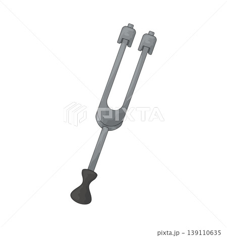 Illustration of Tuning Fork Illustration of Tuning Fork 139110635