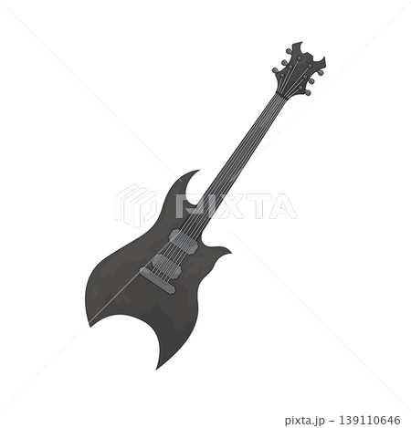 Illustration of Electric guitar 139110646