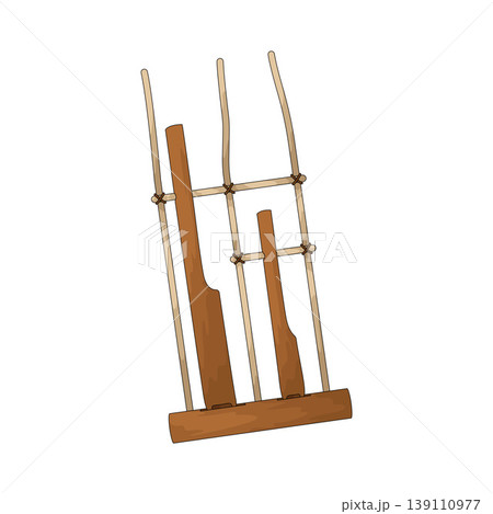 Illustration of Angklung 139110977