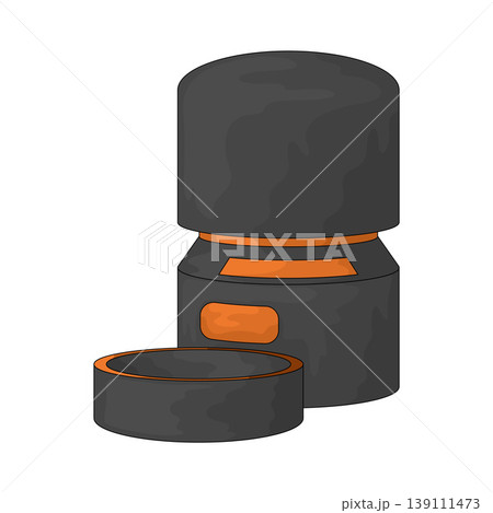 Illustration of Pet Auto Feeder Illustration of Pet Auto Feeder 139111473