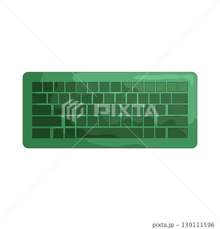 Illustration of keyboard  139111596