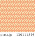 A bright orange seamless geometric pattern. Yellow seamless background with triangle shapes. 139111856