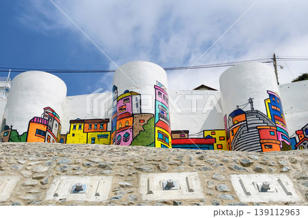 Colorful murals at Huinnyeoul Culture Village, Yeongdo, Busan 139112963