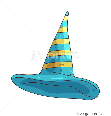 Illustration of witch hat Illustration of witch hat 139112995