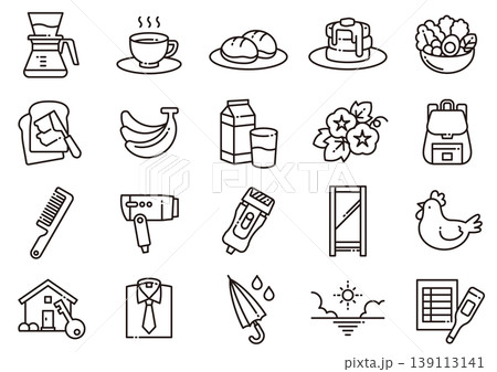 朝イメージアイコン01 Morning Image Icon 朝イメージアイコン01 Morning Image Icon 139113141
