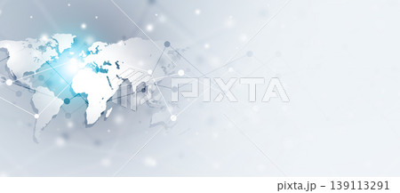 digital global connections banner digital global connections banner 139113291