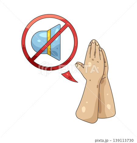 Illustration of Quiet zone 139113730