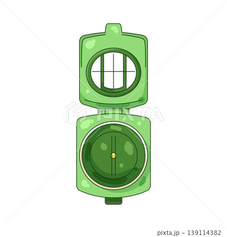 Illustration of compass  139114382