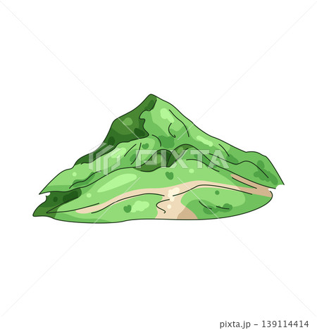 Illustration of mountain Illustration of mountain 139114414