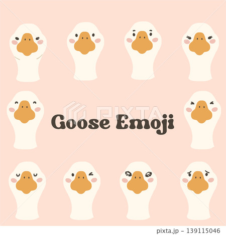 Goose_Flat_Emoji_Set Goose_Flat_Emoji_Set 139115046
