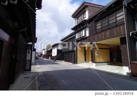 岐阜県 飛騨古川の市街地 岐阜県 飛騨古川の市街地 139116958