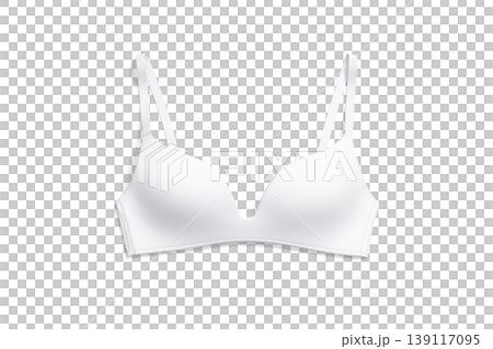 Blank white wireless bra mockup png, transparent background, 3d rendering. Empty woman spandex lace brassiere mock up cut out. Clear seamless waist up underclothes or fitness top with straps template. Blank white wireless bra mockup png, transparent background, 3d rendering. Empty woman spandex lace brassiere mock up cut out. Clear seamless waist up underclothes or fitness top with straps template. 139117095
