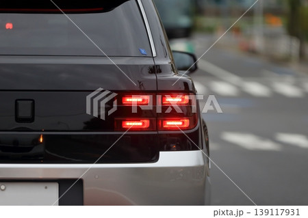 車のテールランプ 139117931