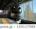 イチョウの木をバックに駆け抜けるLAVIEW号 LAVIEW-exp. & gingko tree 139117989